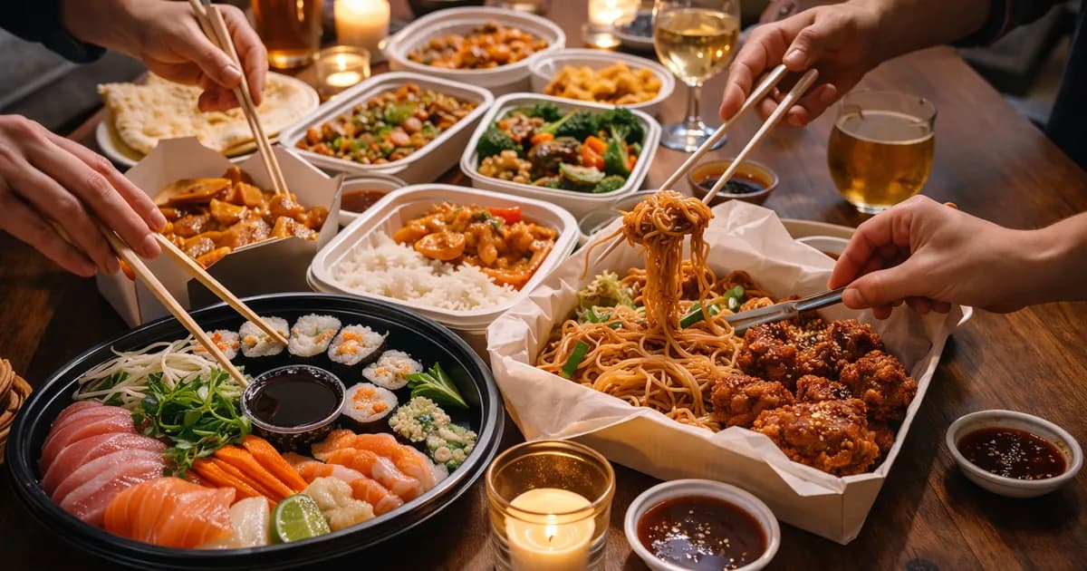 How to Host a Potluck with Vancouver's Best Takeout