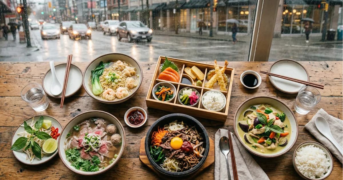 Featured image for Melhores Restaurantes Asiáticos para Almoço no Centro de Vancouver