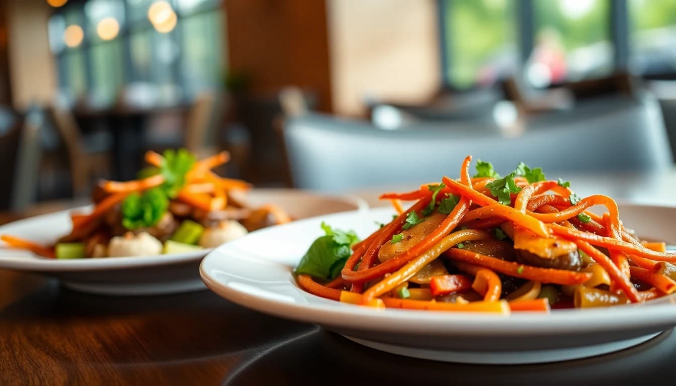 Row of food trucks at a Vancouver street food event with customers ordering diverse cuisines