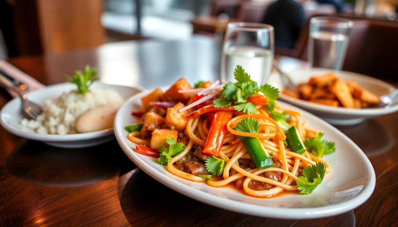 Fresh poke bowl with raw tuna, avocado, edamame, and rice at a Vancouver poke shop