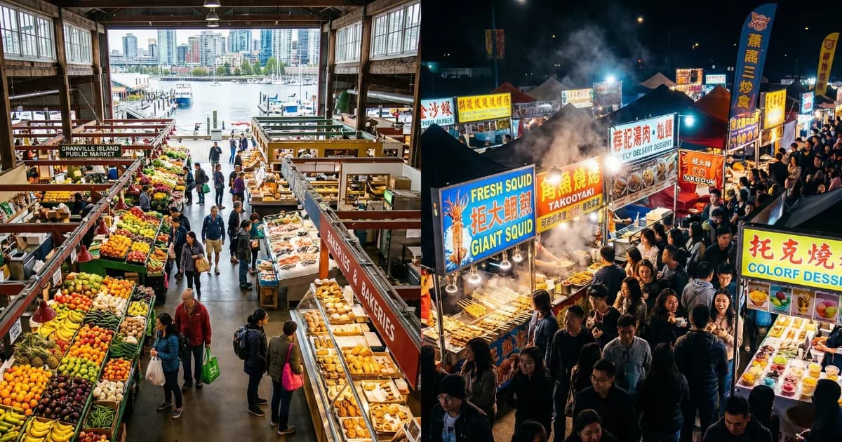Featured image for Kumpletong Gabay sa Vancouver Food Halls at Markets 2026