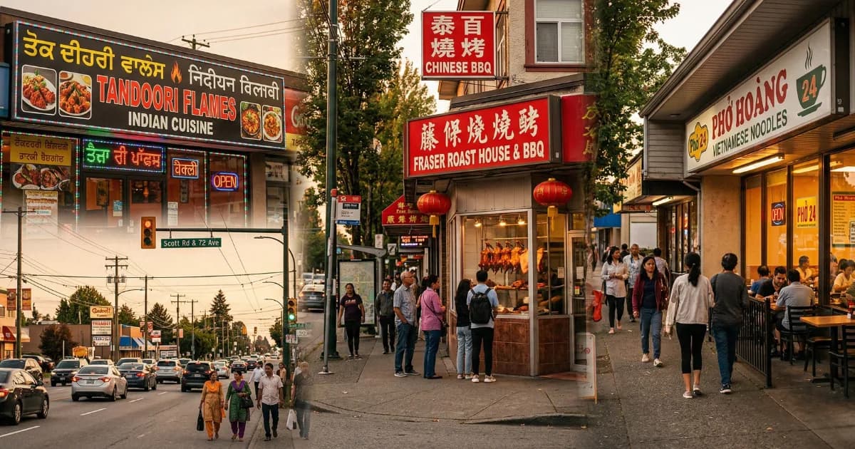 Featured image for Guía de Comida Asiática en Surrey y Sur de Vancouver: Más Allá del Centro