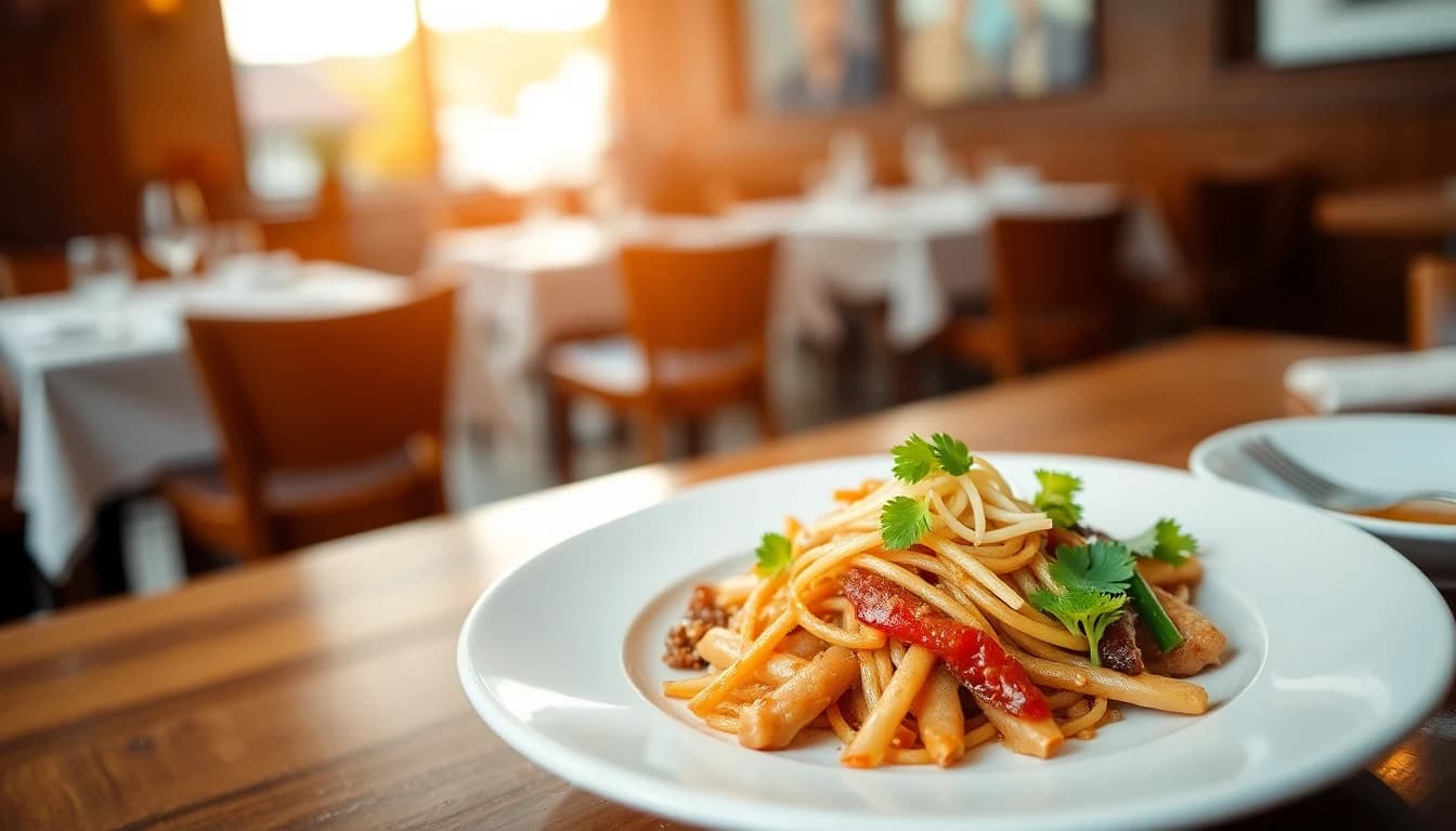 Handmade pasta and wood-fired pizza served at a cozy Italian restaurant in Vancouver