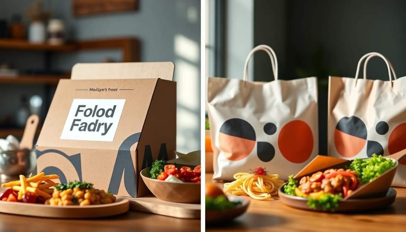 Multiple food delivery app interfaces on a phone screen with Vancouver restaurant options