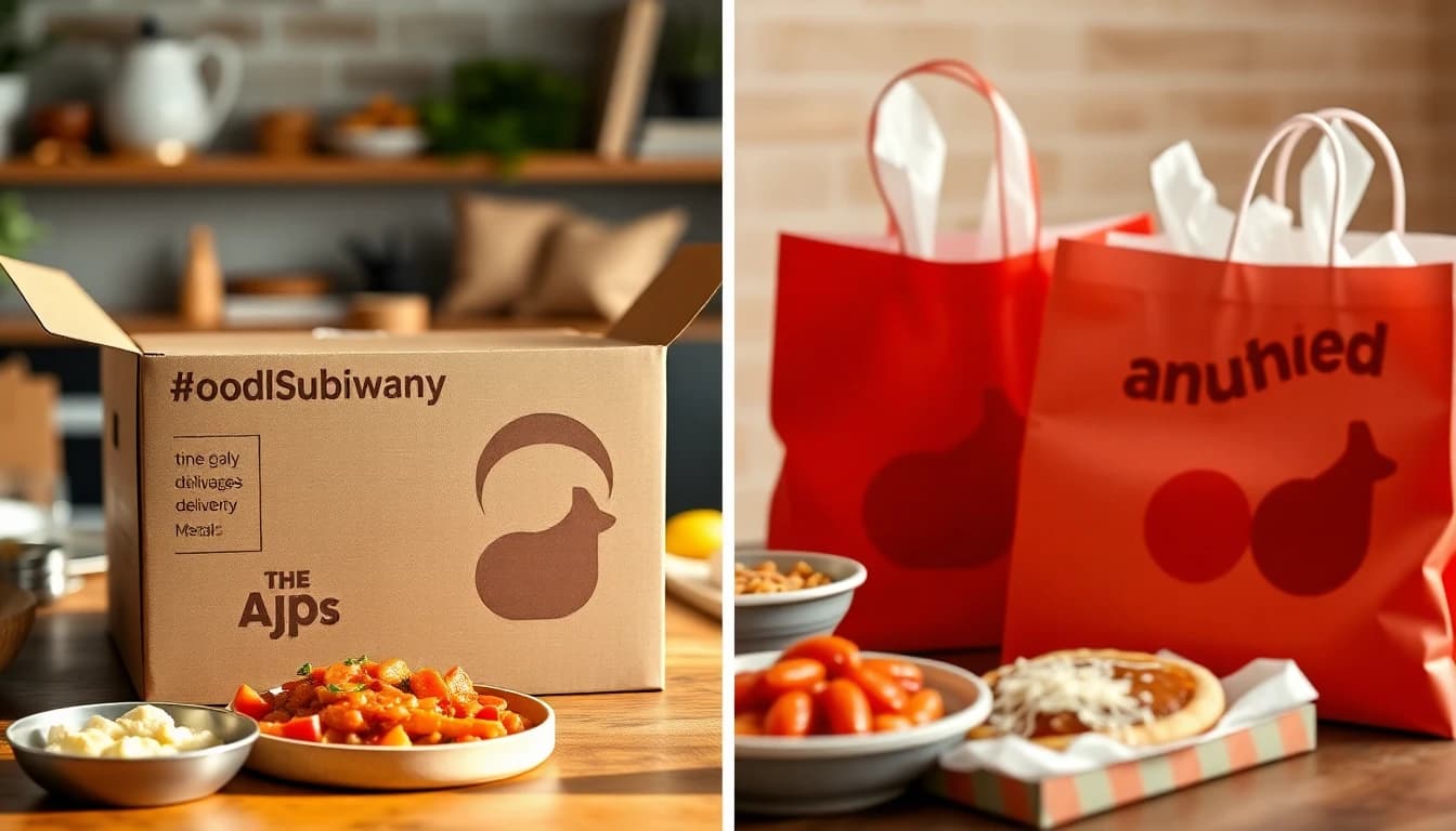 Late-night food delivery arriving at a Vancouver apartment with comfort food containers