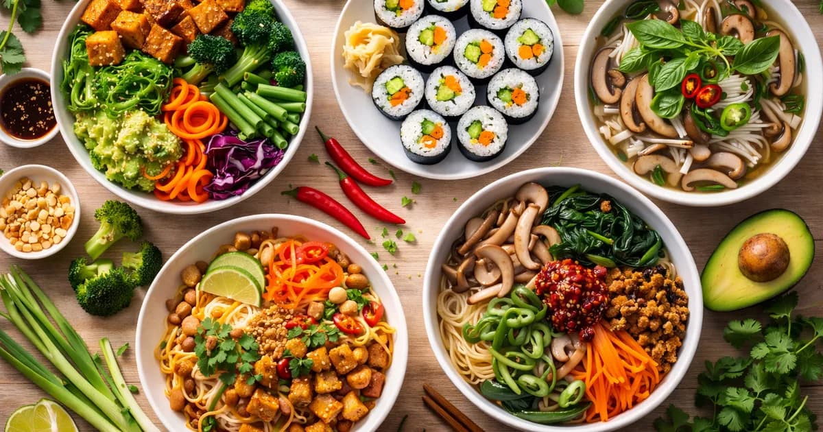 Featured image for Vegetarian and Vegan Asian Food in Vancouver: 30+ Options